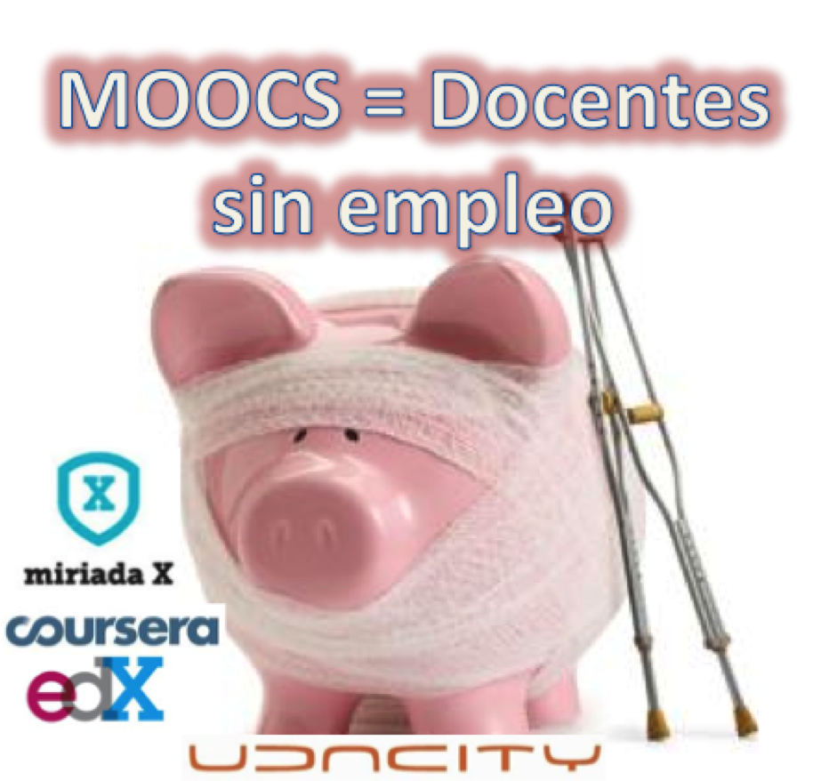 Udacity, edx, coursera, mirada x, iniciativas privadas que ofrecen cursos gratis dejaran sin empleo a millones de docentes